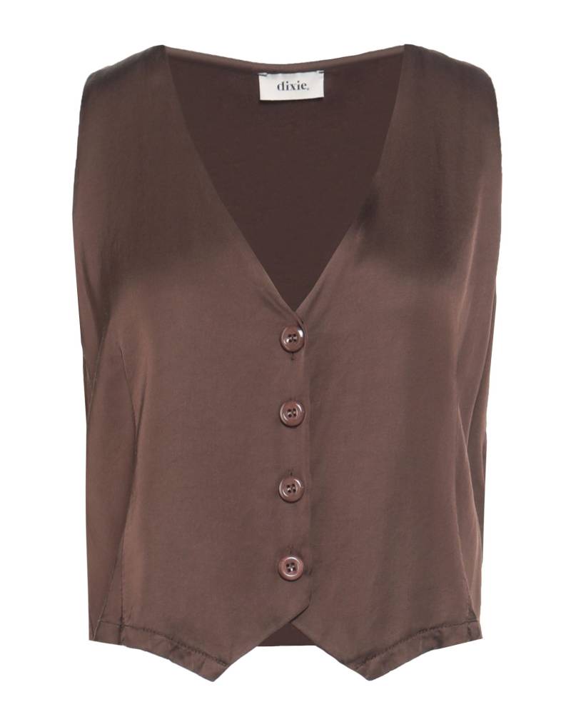 DIXIE Couture-weste Damen Schokobraun von DIXIE