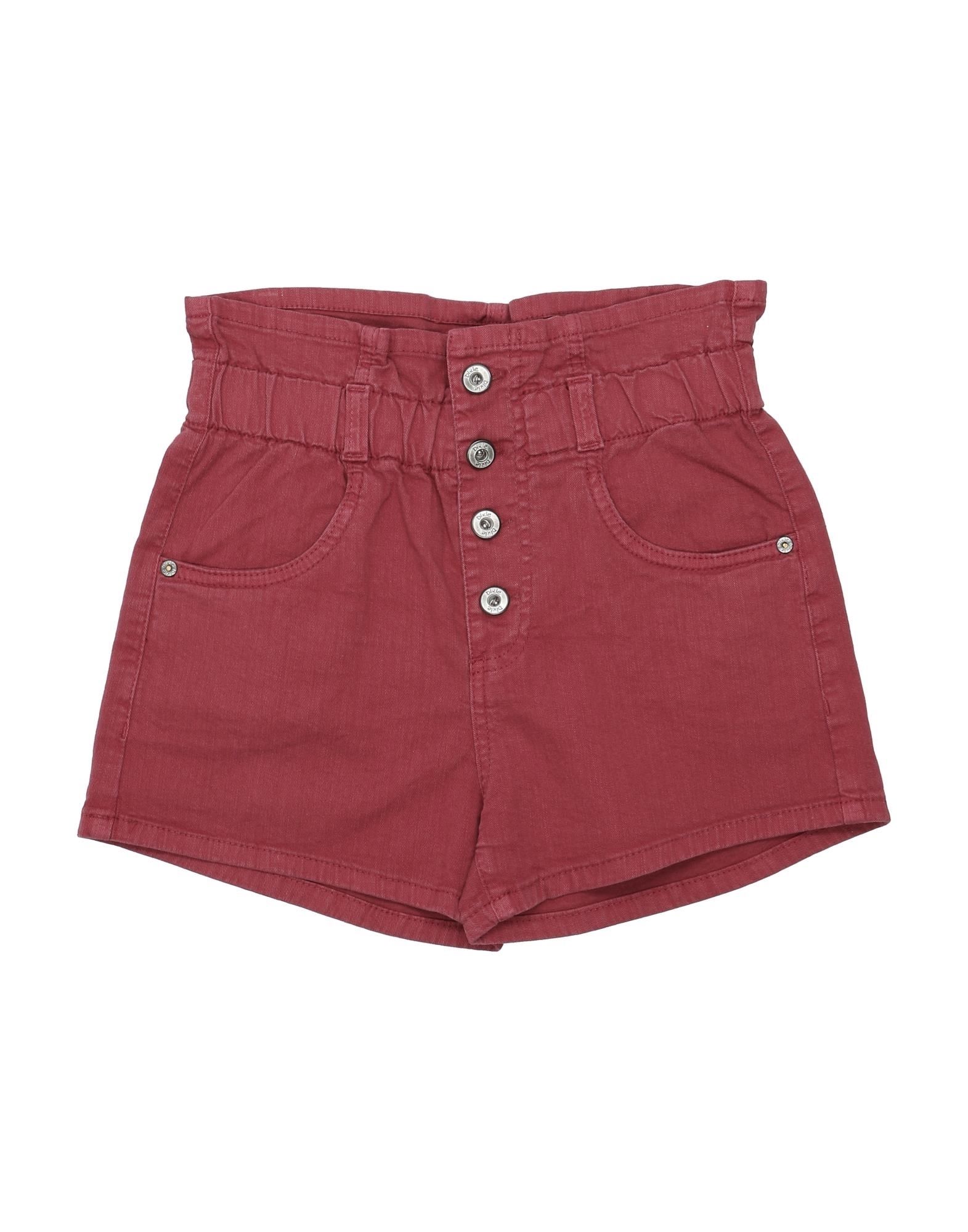 DIXIE Jeansshorts Kinder Ziegelrot von DIXIE