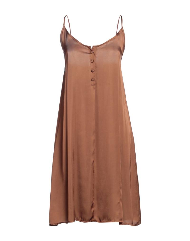 DIXIE Midi-kleid Damen Braun von DIXIE