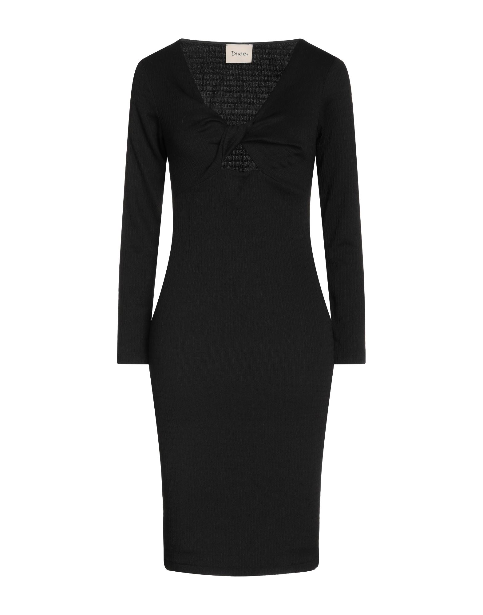 DIXIE Midi-kleid Damen Schwarz von DIXIE