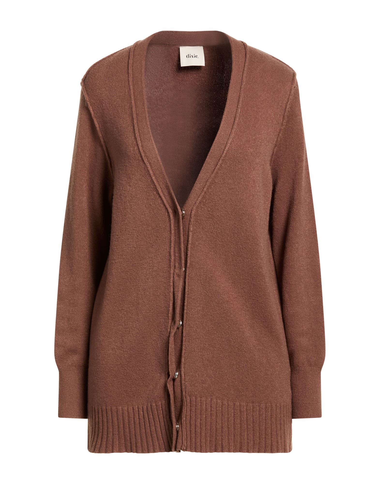 DIXIE Strickjacke Damen Braun von DIXIE