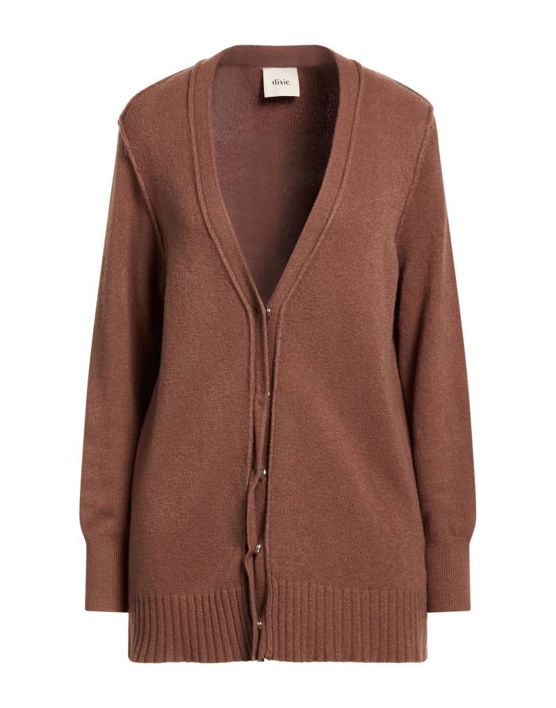DIXIE Strickjacke Damen Braun von DIXIE