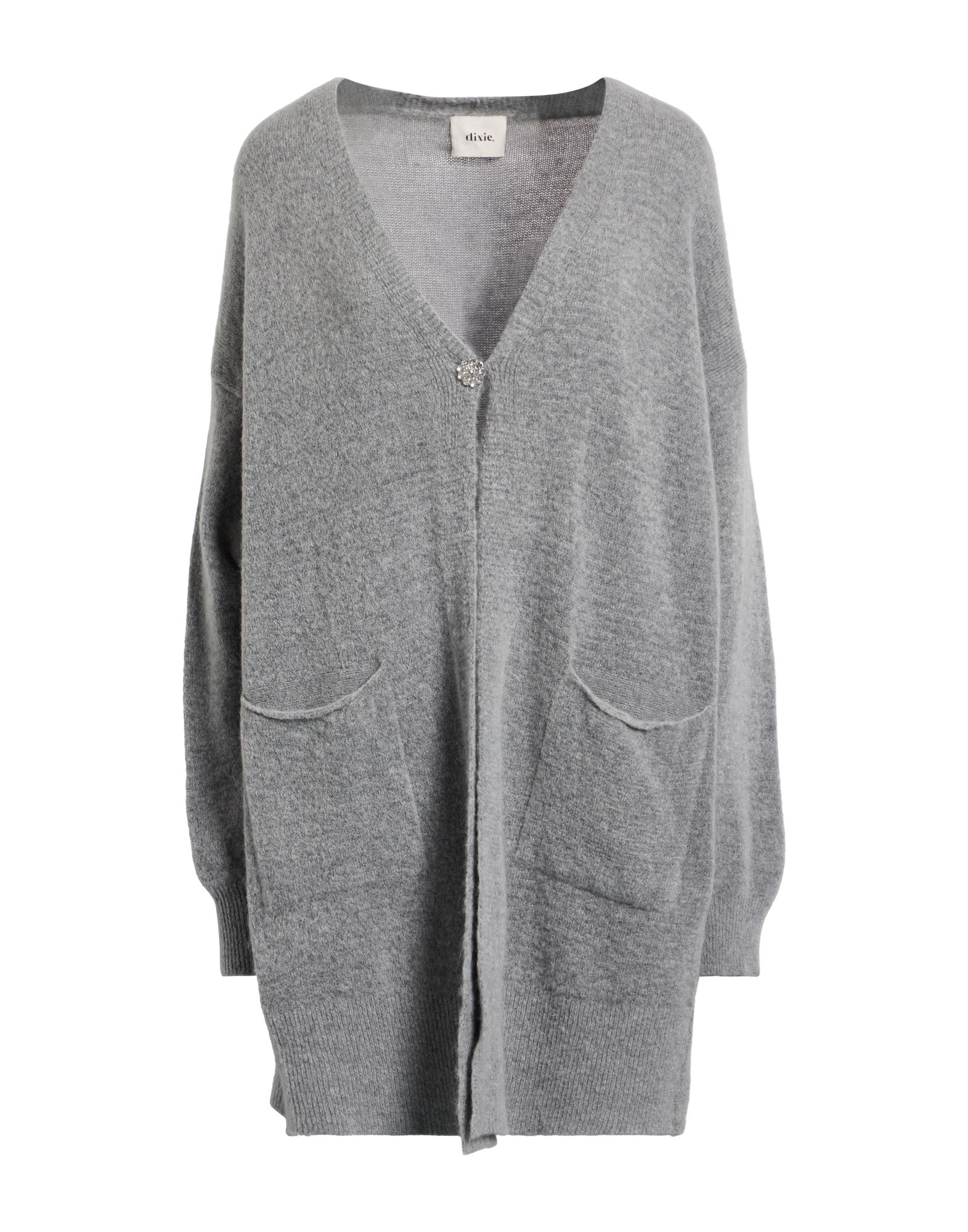 DIXIE Strickjacke Damen Grau von DIXIE