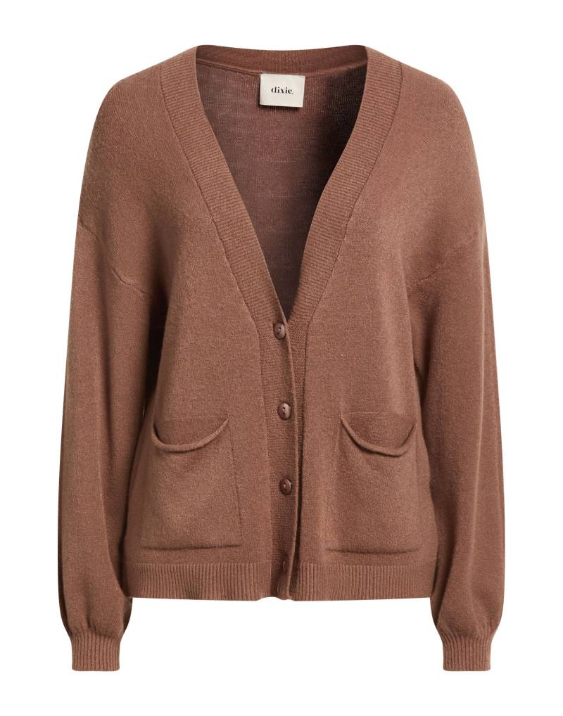 DIXIE Strickjacke Damen Hellbraun von DIXIE