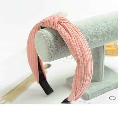 2 Stück bedruckte bunte Knoten Stirnbänder Frauen einfache Stoff Mädchen Haarbänder Frauen Haarschmuck Haarbänder buntes Geschenk (Color : E2) von DIXII