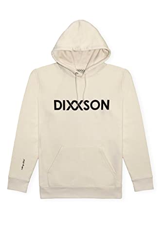 DIXXSON Hoodie FJELL | 85% gekämmte Bio-Baumwolle Vegan Kapuzenpullover Unisex für Damen & Herren | Innenfuttter extra weich (L, Raw) von DIXXSON