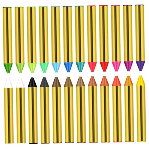 1 Schachtel Gesichtsfarbe Crayons Farben Umweltfreundliche Ölwachsmalstifte für Cosplay und Make Up Einfach Aufzutragen Tragbar und Leicht zu Entfernen für Feste und Partys von DIYEAH