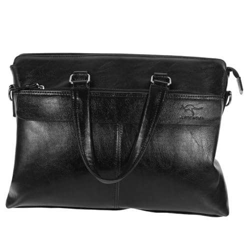 DIYEAH 1 Stück Herren PU Leder Aktentasche Tragbare Laptop Tasche für Business Reisen Portfolio Bag mit Komfortablem Doppelgriff für Laptop Notizen Persönliche Gegenstände DIYEAH 1 Stück Herren PU Leder Aktentasche Tragbare Laptop Tasche für Business Reisen Portfolio Bag mit Komfortablem Doppelgriff für Laptop Notizen Persönliche Gegenstände von DIYEAH