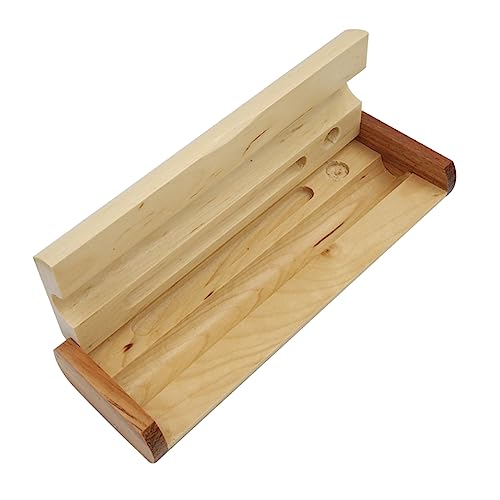 DIYEAH 1pc Holz Stift Fall Schule Schreibwaren Veranstalter Personalisierte Bleistift Fall von DIYEAH
