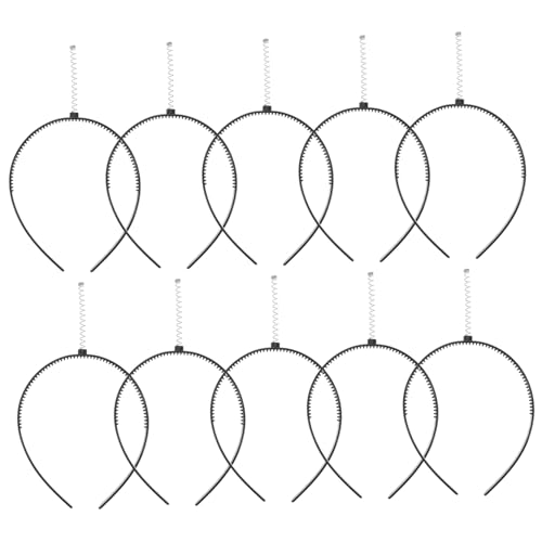 DIYEAH 10stücke Bastelzubehör Kunststoff Zahn Stirnband Für Diy Haarschmuck Haarbänder Aus Kunststoff Für Damenhaar Heimwerker Material Zum Gestalten von DIYEAH