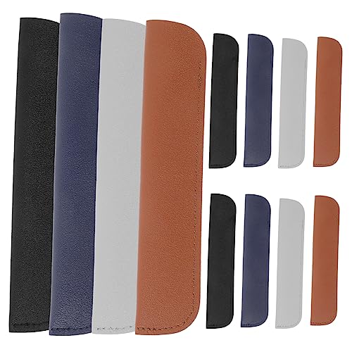 DIYEAH Leder Stifthülle 12 Stücke Füllfederhalter Tasche Stiftetui für Kugelschreiber und Bleistifte Kompaktes Design für Büro und Schule von DIYEAH