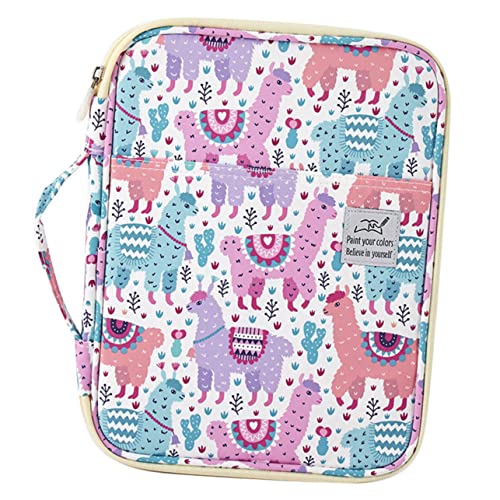 DIYEAH 1Stk Tragbares Federmäppchen mit 96 Löchern Bleistifte Federmäppchen Katze aufbewahrungssack Storage Pockets Colored Pencils Stiftetui Schreibwarenhalter Hochwertiges Oxford-Tuch von DIYEAH