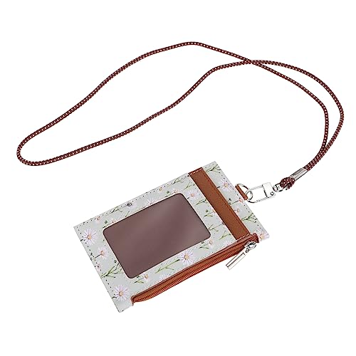DIYEAH Ausweishülle Kreditkartenetui Lanyard Vertikale Halterung Visitenkartenhülle Hängeband von DIYEAH