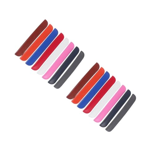 DIYEAH 2 Sätze Federmäppchen Aus Leder Schützende Stifttasche Praktische Stifttasche Schützende Bleistifttasche Kleine Federtasche Einzelne Stifttasche Bleistift Versorgung Pu 8 Stück * 2 von DIYEAH