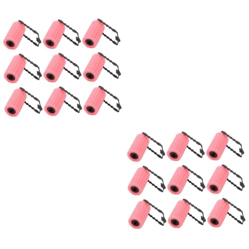 DIYEAH 2 Sätze Haarrundstange Rosa Mädchen Lang Lockener Lockenwickler Wellig Schwamm Curler Lockenstab Schwamm-haarwickler Für Frauen Diy Schwammhaarwerkzeug 12 Stück * 2 von DIYEAH