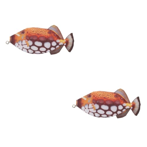 DIYEAH 2 Stück Simuliertes Federmäppchen Mit Gesalzenem Fisch Fisch Geldbörse Hai Federmäppchen Ästhetische Meerjungfrau Tasche Transparentes Cartoon Federmäppchen Niedlicher Stifte von DIYEAH