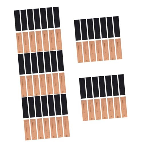 DIYEAH 200 Stück Stifttaschen aus Kraftpapier Faltbare Papierhüllen für Stifte und Kugelschreiber Stabile Schreibgeräte Aufbewahrung Geeignet für Büro Schule und Alltag von DIYEAH