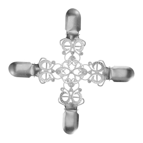 DIYEAH 2stücke Kleidungs-cinch-clips Aus Legierung Mit Strasssteinen Zum Festziehen Von Pullovern Und Cardigans Rutschfest Und Elegant Für Damen von DIYEAH