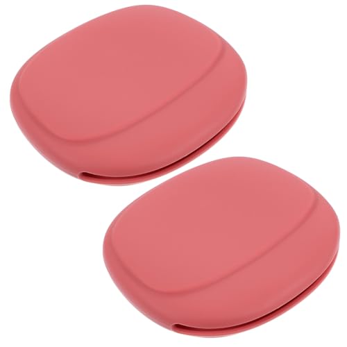 DIYEAH 2stücke Schminkschwamm-halter-etui Aus Silikon Make-up-schwamm-organizer Reiseetui Für Schönheitsschwämme Kompaktes Aufbewahrungsetui Schützt Vor Staub Und Kratzern von DIYEAH