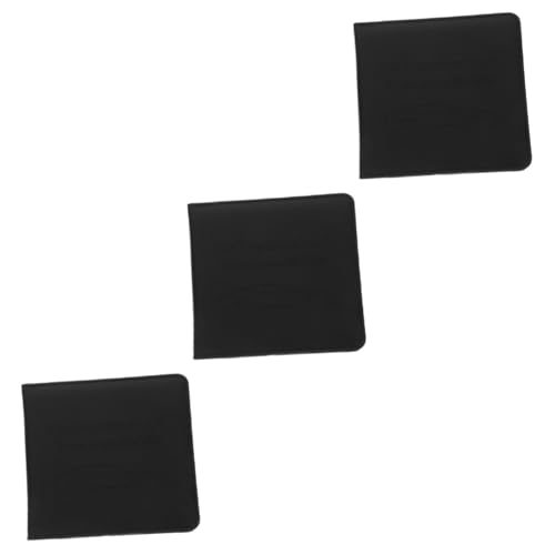 DIYEAH 3 Teilige Dokumentenhülle Abzeichen Autozubehör Lizenz Autodekor Pin Schlüsseletui Organizer Fahrerbrieftasche Autodokumentenhalter Zertifikatsordner Autokartenhalter von DIYEAH