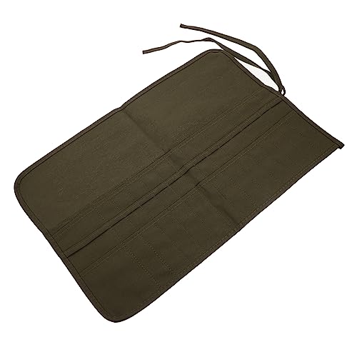 DIYEAH Pinselrolltasche Mit Fächern Pinsel-Organizer Für Malutensilien Aufbewahrungstasche Zum Zusammenrollen Für Reisen Und Schule von DIYEAH