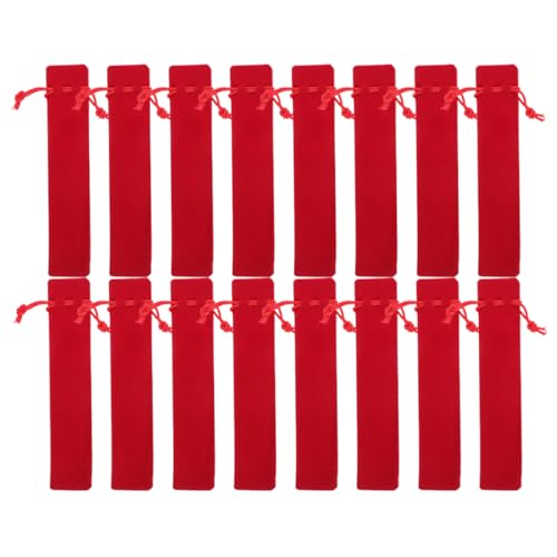DIYEAH 30 Stück Doppelseitiges Verdicktes Stiftetui Weichem Stylisches Schreibwaren Organizer für Büro und Reisen von DIYEAH