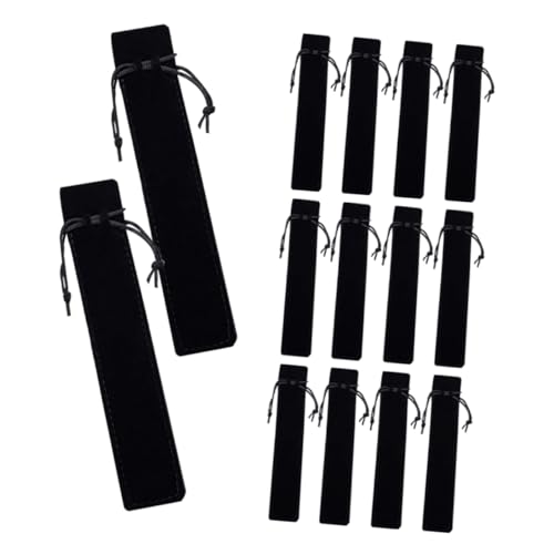 DIYEAH 30 Stück Stiftetuis Stifthüllen Kordelzug Stofftaschen Schüler Stiftetuis Einzelner Stifthüllenhalter Für Schüler Und Erwachsene von DIYEAH