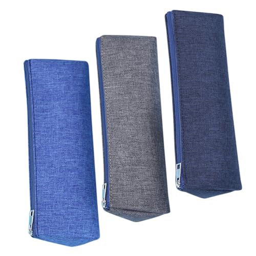 DIYEAH 3stücke Stiftetasche Aus Kompakt Und Tragbar Zum Organisieren Von Schreibwaren Für Mädchen Mit Reißverschluss Und Hoher von DIYEAH