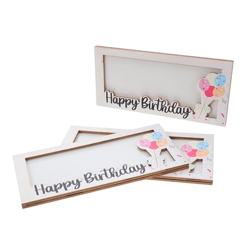 DIYEAH 3stücke Holzkartenhalter Mit Geldbörse Und Organizer Tragbarer Kartenhalter Aus Holz Geldkartenbox Und Umschlag Für Bargeld Karten Und Fotos von DIYEAH