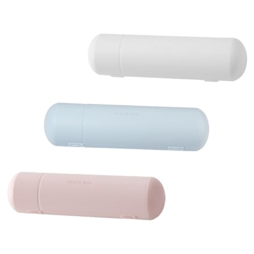 DIYEAH 3stücke Leichte Student Federmäppchen Kreative Aufbewahrung Für Stifte Bleistifte Und Kosmetik Robuste Stifteboxen von DIYEAH