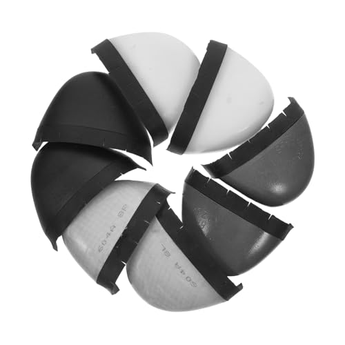 DIYEAH 4 Paar Arbeitsschuh Stahlkappen Schutzkappen Metatarsal Guards Sicherheitsschuhe Zehenschutz für Herren Damen Robust Leicht Langlebig Stoßfest Slip Schuhtopper von DIYEAH