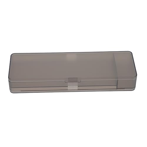 DIYEAH 4 Sätze Kunststoff-Box Stiftspeicher Federmäppchen Mit Großem Fassungsvermögen Aufbewahrungsbehälter Für Stifte Aufbewahrungskorb Praktische Schreibmappe Brown Plastik 2 Stück * 4 von DIYEAH