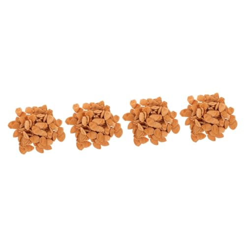 DIYEAH 4 Sätze Weihnachtsgeweih Stoff DIY Handgefertigten Schmuck Zubehör Doppelseitige Ohr Haarnadel Haarband Dekoration Stirnbänder Hirsch Ohr Hirsch Hörner Kostüm 100 Stück * 4 von DIYEAH