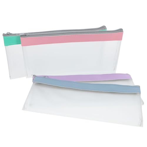 DIYEAH Vielseitiger Bargeld-Organizer – 4er-Pack Mattierte Transparente Geldbeutel Wiederverwendbare Geldbeutel Für Umschläge Und Schecks von DIYEAH