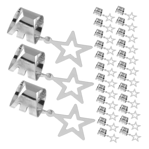 DIYEAH 40stücke Haarringe Für Zöpfe Damen Stern Haarschmuck Haarmanschetten Dreadlock Anhänger Haarklammern Hair Accessoires Für Alltag Festival Frisuren von DIYEAH