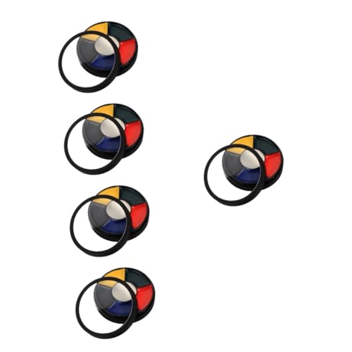 DIYEAH 5 Stück 6 Farben Gesichtsfarbe pigment Halloween- gefälschte Wundkosmetik sanfte Gesichtsfarbe Halloween-Cosplay-Pigment Partyzubehör Farbe auf Wasserbasis von DIYEAH