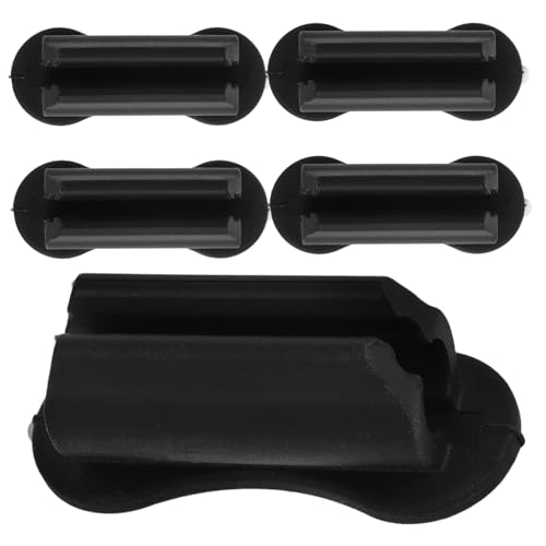 DIYEAH 5 Stück Silikon-stiftklammern, Gelstiftetui-Organizer Mit Bleistift-Organizer Für Kinder Und Erwachsene, Ideal Für Schulspinde Und Büroschreibtische von DIYEAH