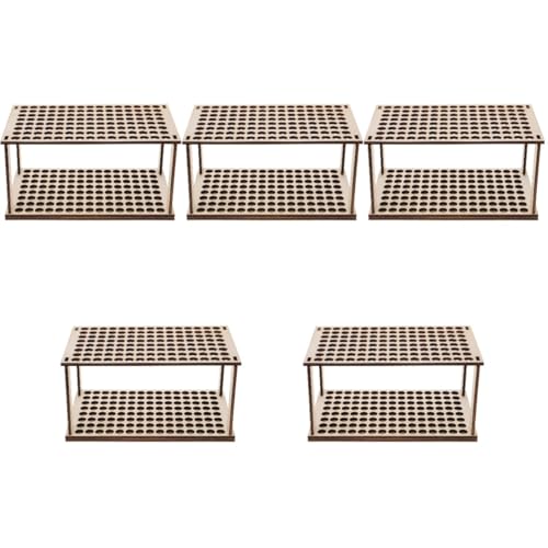DIYEAH 5St für Farbstifte klares Federmäppchen Hakenständer Stiftebox pinselständer Multifunktions-Organizer für Desktop-Zubehör Schreibtischorganisatoren hölzern Khaki DIYEAH 5St für Farbstifte klares Federmäppchen Hakenständer Stiftebox pinselständer Multifunktions-Organizer für Desktop-Zubehör Schreibtischorganisatoren hölzern Khaki von DIYEAH