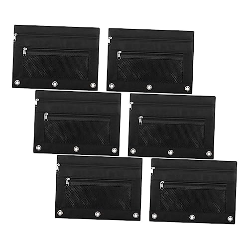 DIYEAH 6 Stück Doppelschichtstiftbeutel aufbewahrungssack Storage Pockets Easy putz Aufbewahrungsstiftkoffer Mäppchen Bleistiftversorgung Bleistiftbeutelorganisator Oxford-Stoff Black DIYEAH 6 Stück Doppelschichtstiftbeutel aufbewahrungssack Storage Pockets Easy putz Aufbewahrungsstiftkoffer Mäppchen Bleistiftversorgung Bleistiftbeutelorganisator Oxford-Stoff Black von DIYEAH