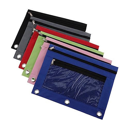 DIYEAH 6 Stück Mäppchen mehrere Schreibwaren wiederverwendbar Taschen a4 aufbewahrungssack Storage Pockets geldbörse Wallet briefumschläge Bleistifthalter Bleistiftbeutel aus Oxford-Stoff von DIYEAH