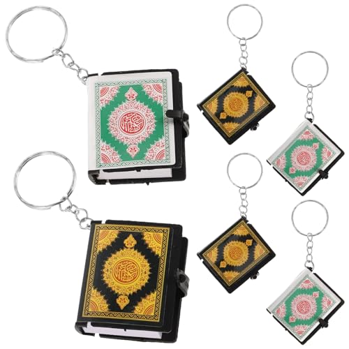 DIYEAH 6Pcs Mini Buch Keychain Holy Bible Book Key Ringe Miniatur Bibelbuch Modell Keychains Süßes Schlüsselbund Mini Buchschlüssel Ring Miniatur Bibelschlüsselkäse Mini Bibelbuch DIYEAH 6Pcs Mini Buch Keychain Holy Bible Book Key Ringe Miniatur Bibelbuch Modell Keychains Süßes Schlüsselbund Mini Buchschlüssel Ring Miniatur Bibelschlüsselkäse Mini Bibelbuch von DIYEAH