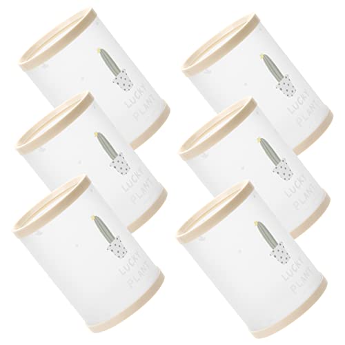 DIYEAH 6Pcs Stifthalter Fein Personalisierter Bleistiftkoffer TIPP Container Filz Bleistifthalter Desk Stationerie Organisator Marker Stationäre Beutel Papierstifte Bleistift Hülle von DIYEAH