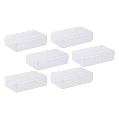 DIYEAH 6stücke Stapelbare Transparente Stiftebox Für Schüler Praktischer Organizer Für Bleistifte Marker Und Schreibutensilien Robuste Und Langlebige Aufbewahrungslösung Für Schule von DIYEAH