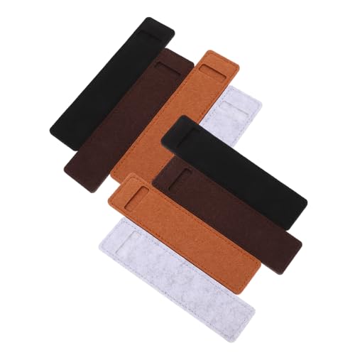 DIYEAH Filz Stifteetui 8 Stück Multifunktionale Stiftetasche für Schule und Büro Weiche Filz Kugelschreiberhülle für Notizbücher und Planer Robuste und Stilvolle Aufbewahrungslösung von DIYEAH