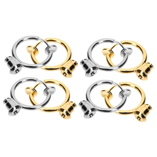 DIYEAH 8 Stück Teiliges Ohrring Hoop Offene Beading Ohrringe Diy Schmuckherstellung Vielseitige Ohrring Teile für Ohrschmuckgestaltung von DIYEAH