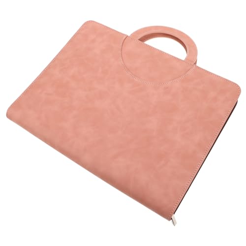 DIYEAH Ausweis Aufbewahrungstasche Haushalts Aktentasche Zertifikatshalter wasserdichte Reißverschlusstaschen Aktentaschen Mit Reißverschluss Dokumententasche Beleghalter Organizer von DIYEAH