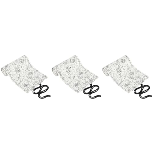 DIYEAH Bleistift Rolltasche Mit 72 Sternbildern Serviettenunterlage Sternbild Bleistifttasche Automatische Halterung Schreibwaren Bleistifteinfädler Selbstklebende Haken Matte von DIYEAH