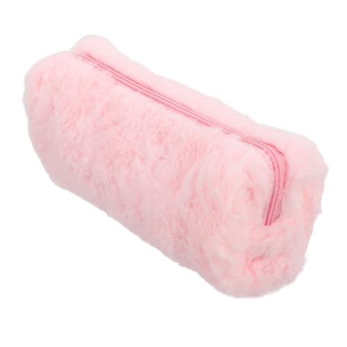 DIYEAH Federmäppchen Mit Reißverschluss Schreibwarentasche Flauschig Für Junge Mädchen Platz Für Stifte Lineale Radiergummis Langlebig Leichtgängiger Reißverschluss Vielseitig von DIYEAH