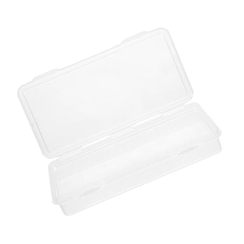 DIYEAH Pinsel Aufbewahrungsbox Aus Kunststoff Stapelbar Und Transparent Für Bleistifte Marker Und Malutensilien Große Kapazität Für Schule Büro Und Zuhause von DIYEAH