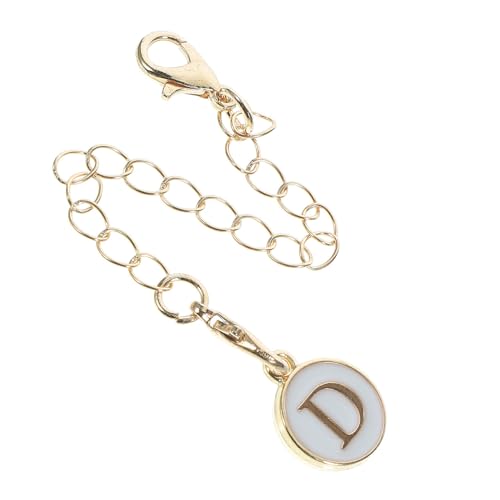 DIYEAH Brief Schlüsselanhänger Aus Legierung Einzigartiges Buchstabendesign Anhänger Für Handtasche Oder Rucksack Praktisch Und Modisch von DIYEAH